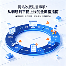 怀化建站-网站改版注意事项：从调研到平稳上线的全流程指南