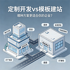 辰溪建站-定制开发vs模板建站：哪种方案更适合你的企业？