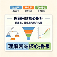 怀化建站-理解网站核心指标：跳出率、转化率与用户粘性