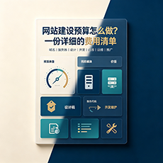 辰溪建站-网站建设预算怎么做？一份详细的费用清单