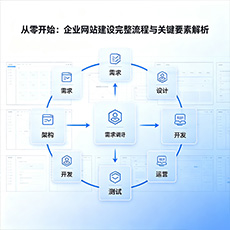 鹤城建站-从零开始：企业网站建设完整流程与关键要素解析