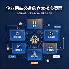 怀化建站-企业网站必备的六大核心页面